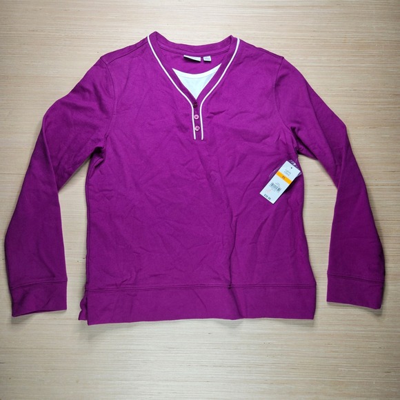 Kim Rogers Petite Small Purple Casual Hyper Fleece 2‎ Piece Lounge Set PS NEW - Picture 2 of 15